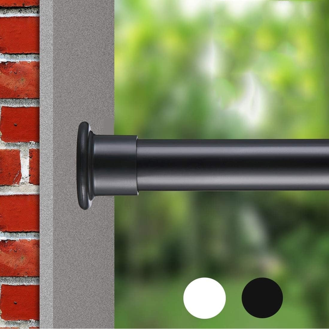 Adjustable Heavy Duty Tension Curtain Rod