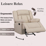 Adjustable Home Theater Single Recliner Thick Seat and Backrest