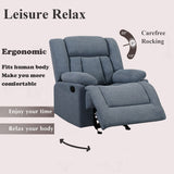 Adjustable Home Theater Single Recliner Thick Seat and Backrest
