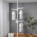 Adjustable Laundry Pole Clothes Drying Rack Coat Hanger