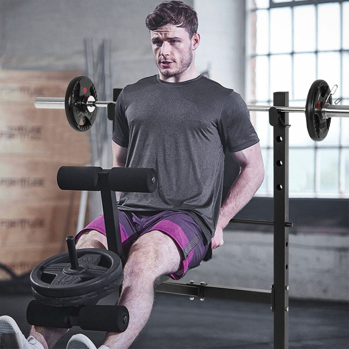 Adjustable Olympic Weight Bench For Weight Lifting And Strength Training