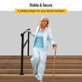 Adjustable Outdoor Stair Handrail Kit (Set of 2)