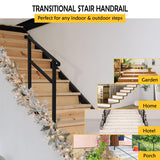 Adjustable Outdoor Stair Handrail Kit (Set of 2)