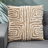 Alkire Modern Fabric Throw Pillow Cover by Christopher Knight Home