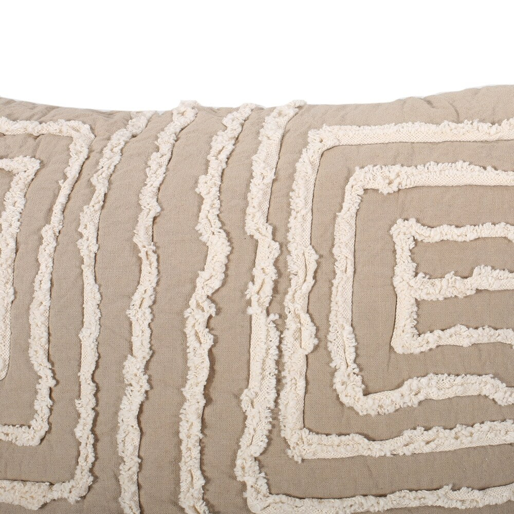 Alkire Modern Fabric Throw Pillow Cover by Christopher Knight Home