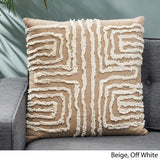 Alkire Modern Fabric Throw Pillow Cover by Christopher Knight Home