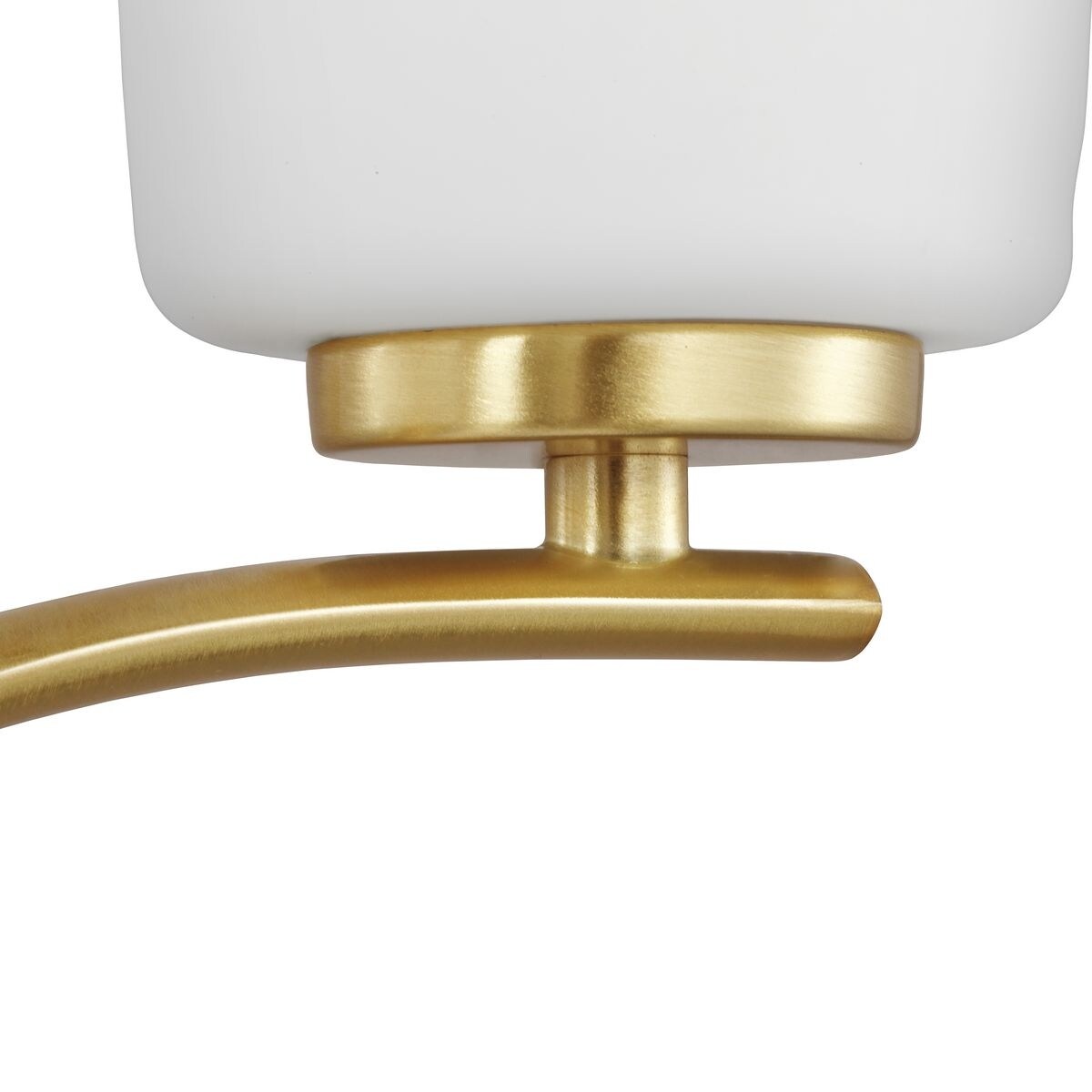 Adley Collection Five-Light Satin Brass Etched White Glass New Traditional Chandelier - 22.87 in x 22.87 in x 17.25 in