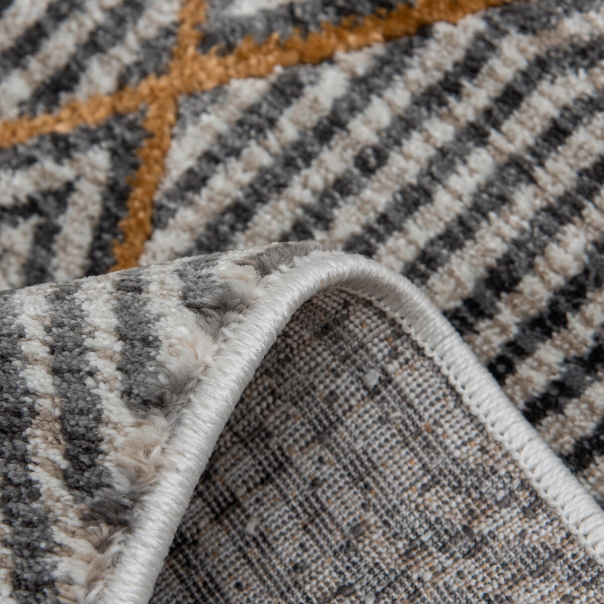 Loomaknoti Admire Andartonz Beige Area Rug