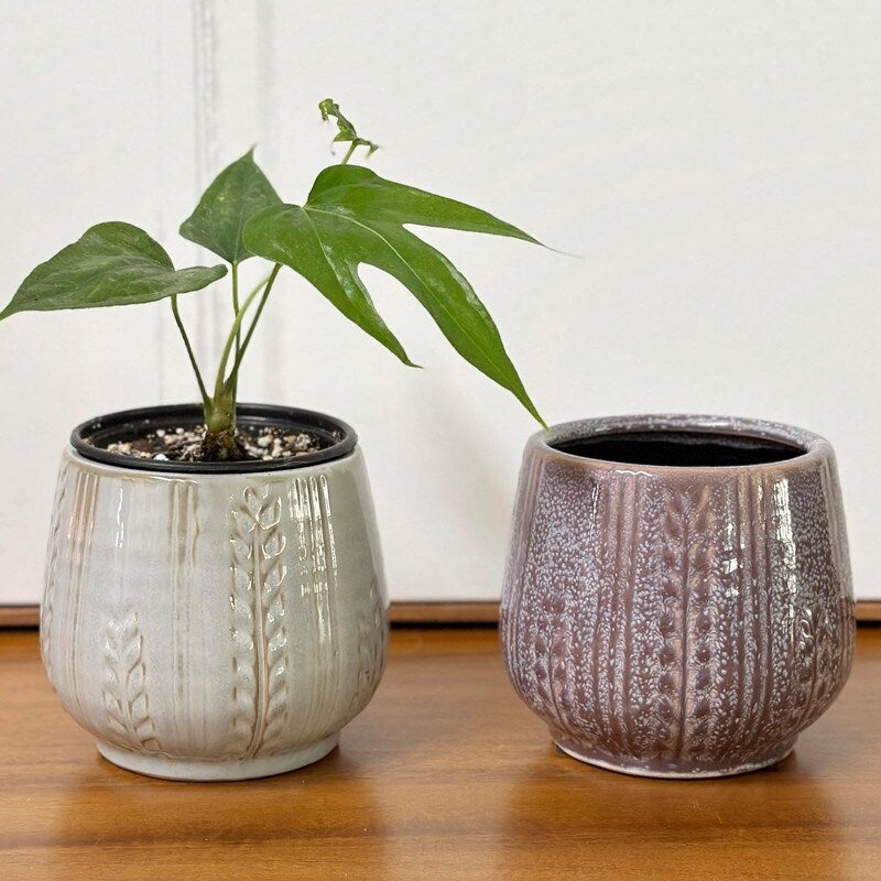 Admired By Nature Planters Pots, Modern Ceramic for Home Décor