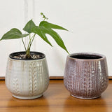 Admired By Nature Planters Pots, Modern Ceramic for Home Décor