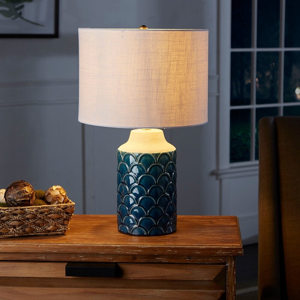 Adonna Scale Ceramic Lamp