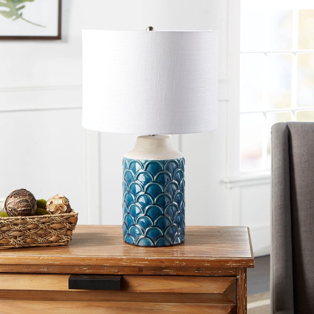 Adonna Scale Ceramic Lamp