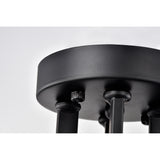 Adrian Semi-Flush Mount 4-Light Metal Mesh Drum Shade