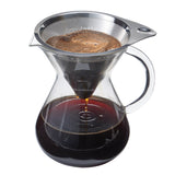 Aerolatte Borosilicate Glass Drip Coffee Brewer and Microfilter - 2 Cup