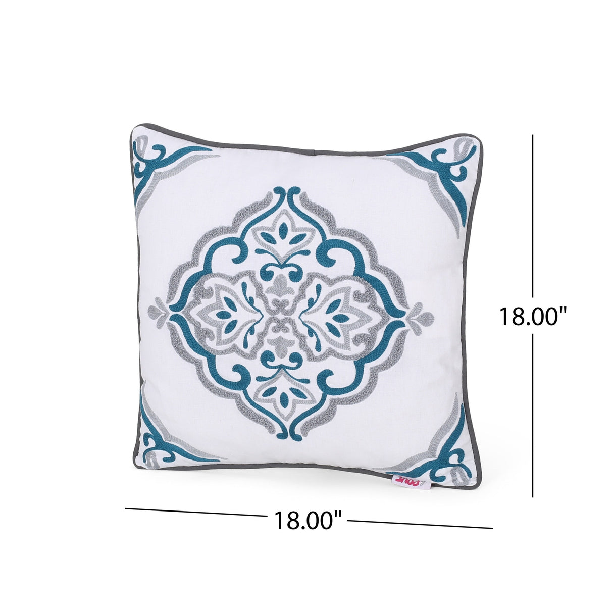 Afton Modern Fabric Throw Pillow by Christopher Knight Home