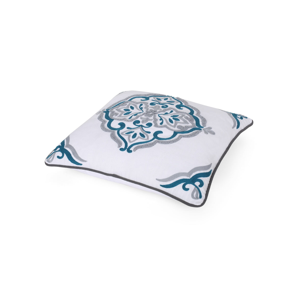 Afton Modern Fabric Throw Pillow by Christopher Knight Home