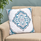 Afton Modern Fabric Throw Pillow by Christopher Knight Home