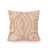 Agassi Handcrafted Fabric Pillow Cover by Christopher Knight Home