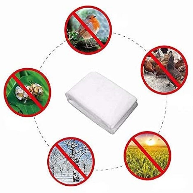 Agfabric Plant Covers Plant Freeze Protection,0.95oz,White