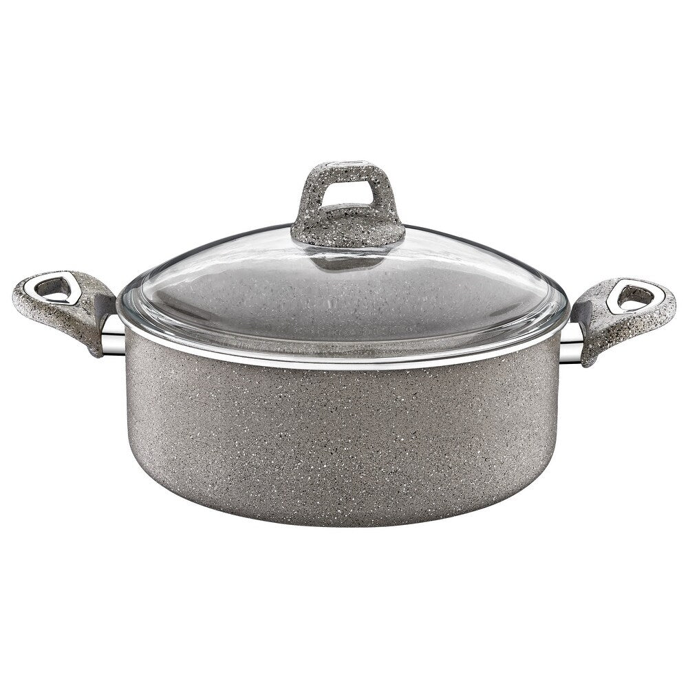 Ahri Non-Stick Stainless Steel Soup Pot with Lid