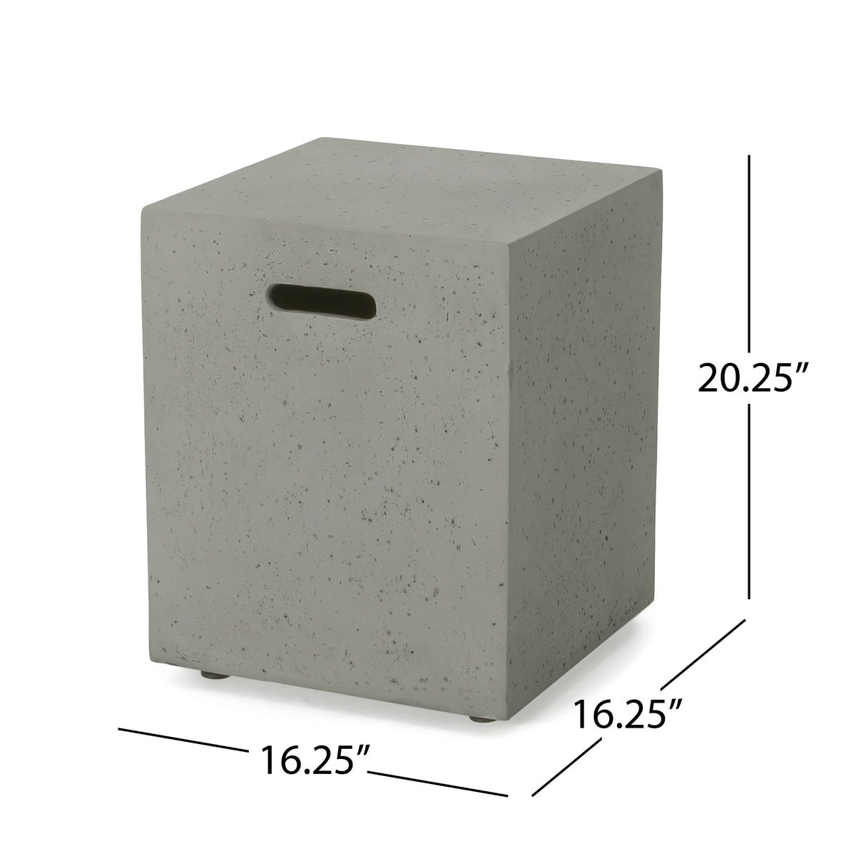 Aidan Circular 50K BTU Outdoor Gas Fire Pit Table with Tank Holder by Christopher Knight Home