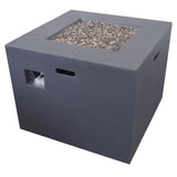Aidan Outdoor Propane Fire Pit Table by Christopher Knight Home