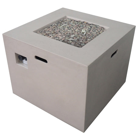 Aidan Outdoor Propane Fire Pit Table by Christopher Knight Home