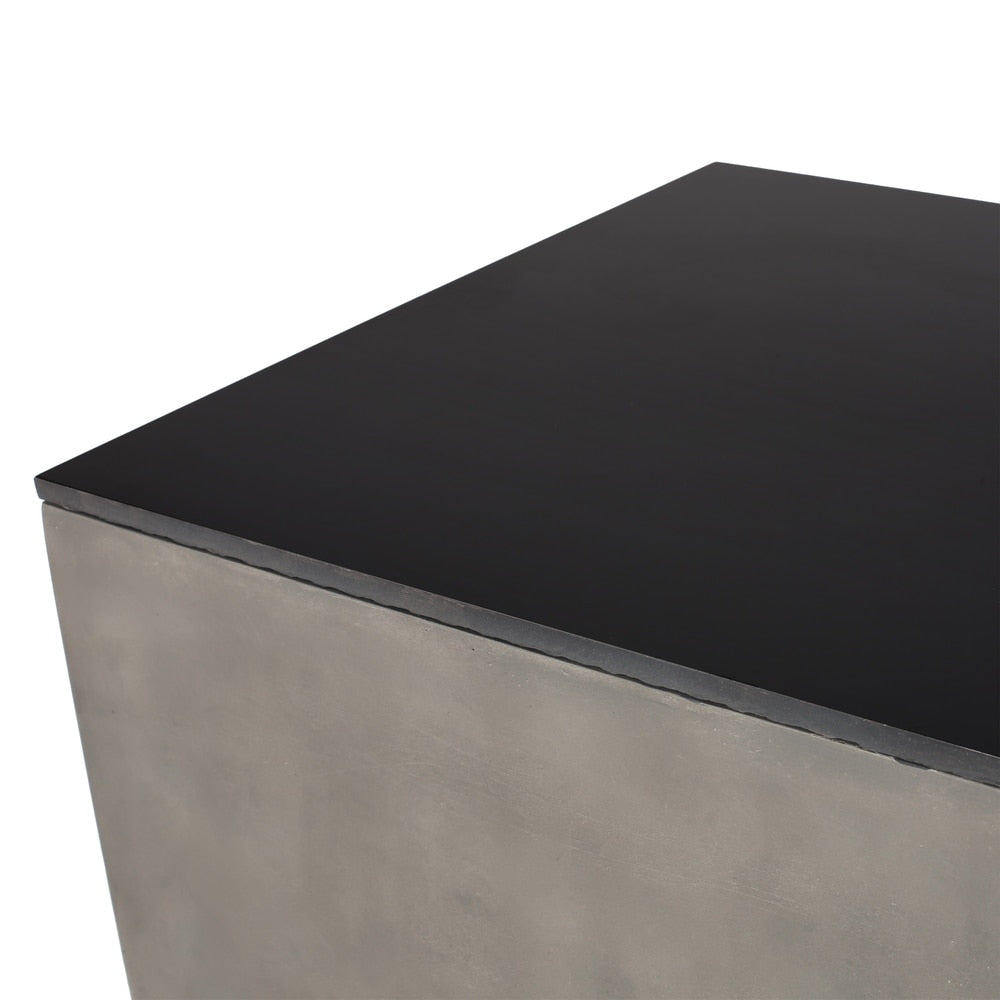 Aido Outdoor Modern Tank Holder Side Table by Christopher Knight Home - 16.00" W x 16.00" L x 20.00" H