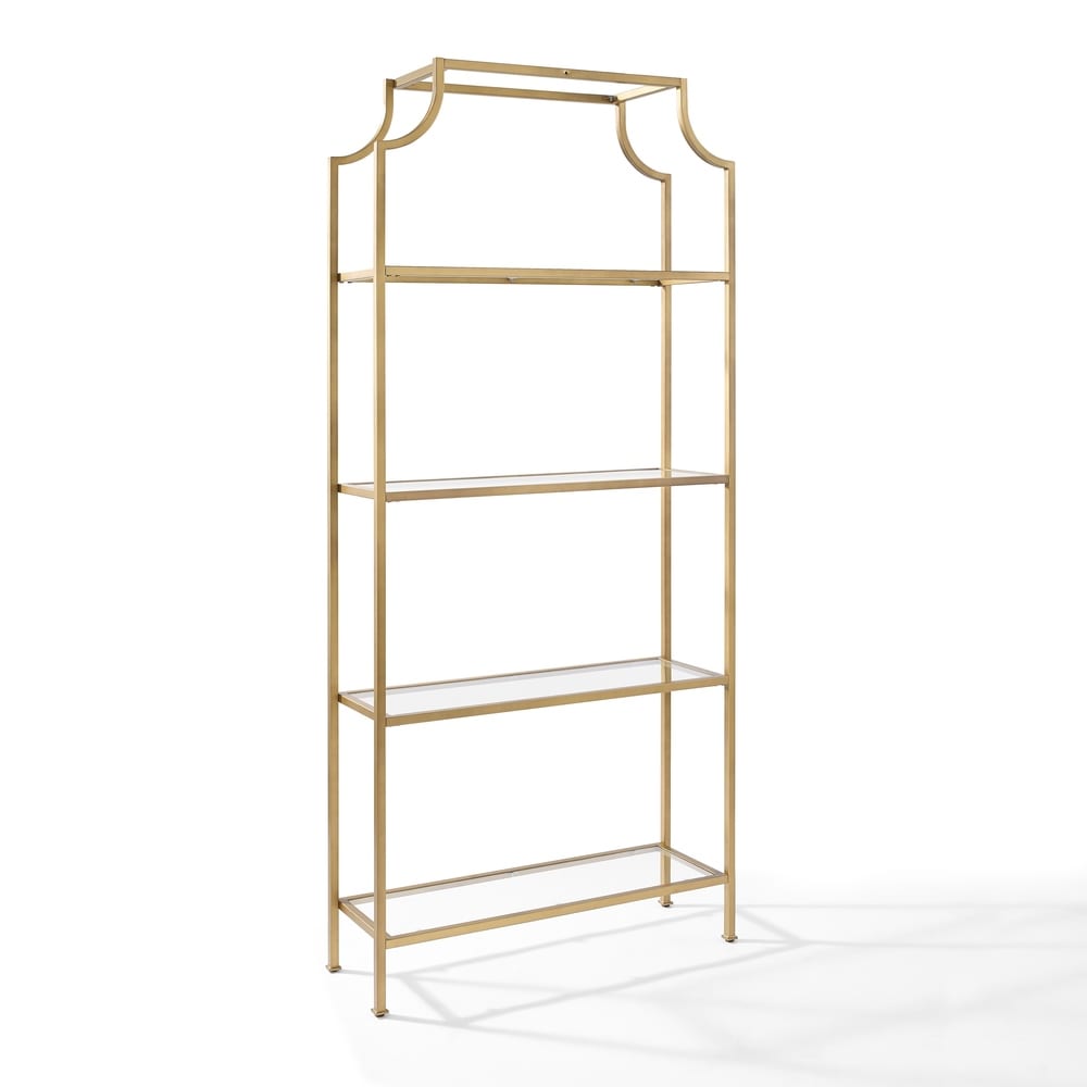 Crosley Aimee Glass Etagere