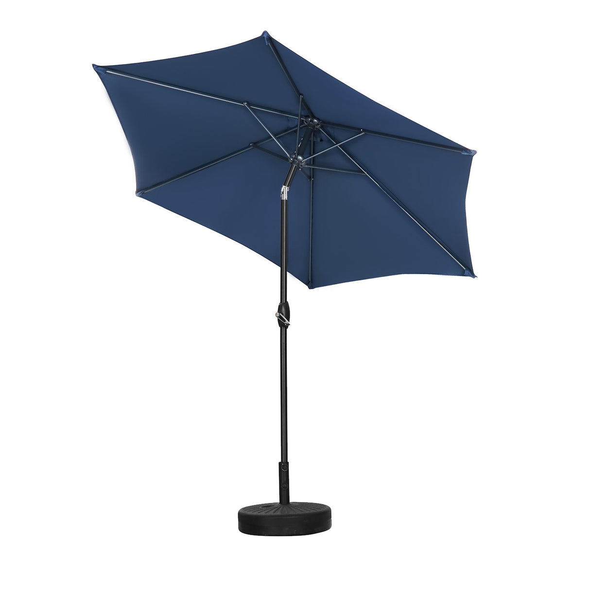 Ainfox 9ft Outdoor Patio Umbrella Multi-color Crank Lift Without Base