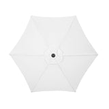 Ainfox 9ft Outdoor Patio Umbrella Multi-color Crank Lift Without Base