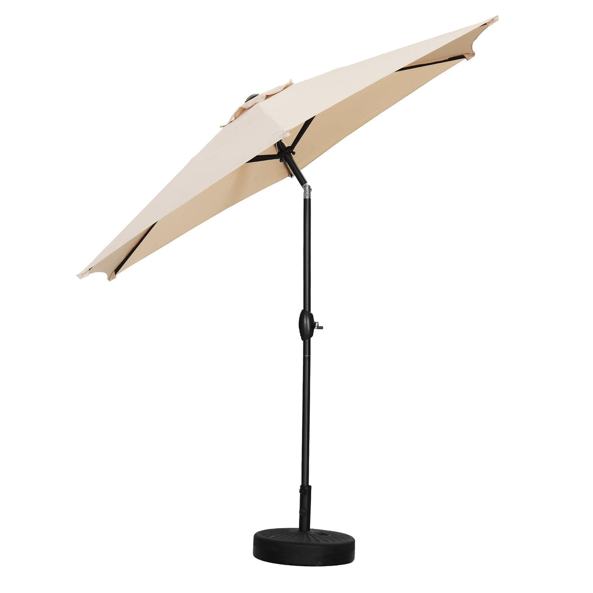 Ainfox 9ft Outdoor Patio Umbrella Multi-color Crank Lift Without Base