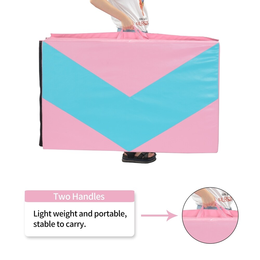 Ainfox Gymnastics Exercise Mat Aerobics Yoga Stretching Fitness Mat