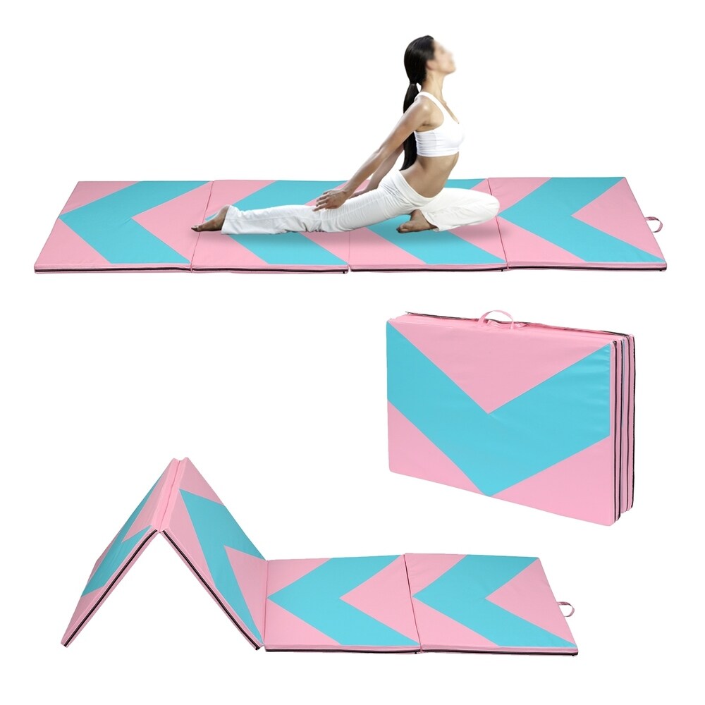 Ainfox Gymnastics Exercise Mat Aerobics Yoga Stretching Fitness Mat