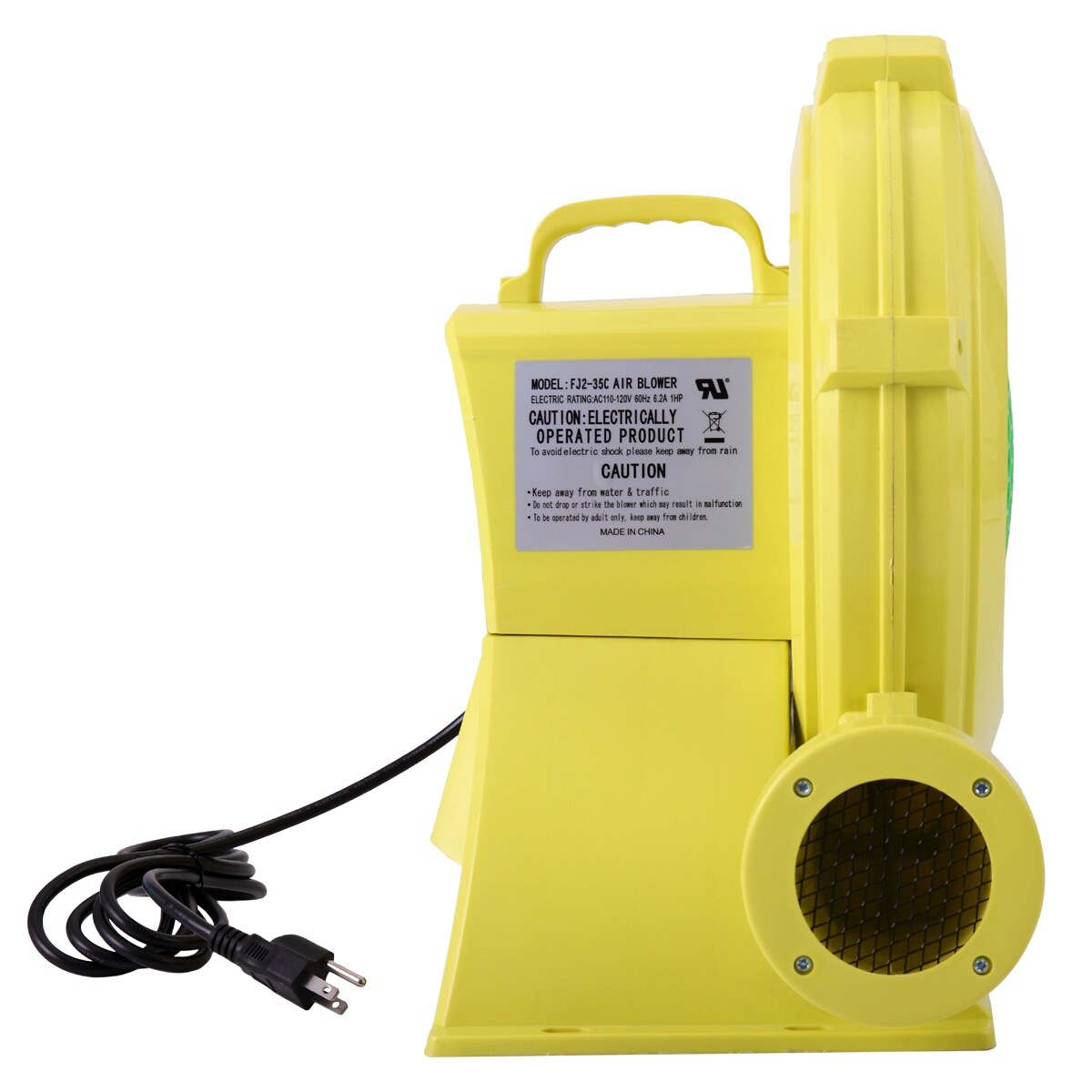 Air Blower Commercial Inflatable Bouncer Blower Bounce House Blower Bouncy Castle Blower Pump Fan for Outdoor Water Park