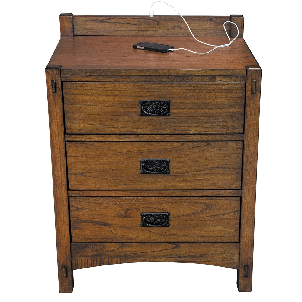 Aira 3-piece Solid Wood King Storage Bedroom Set