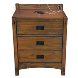 Aira 3-piece Solid Wood King Storage Bedroom Set