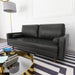 Aisha 70" Faux Leather Sofa