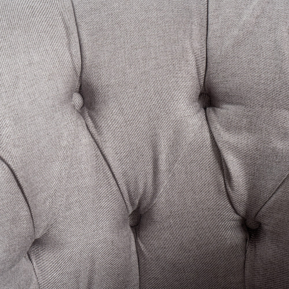 Akira Tufted Fabric Club Chair by Christopher Knight Home