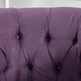 Akira Tufted Fabric Club Chair by Christopher Knight Home