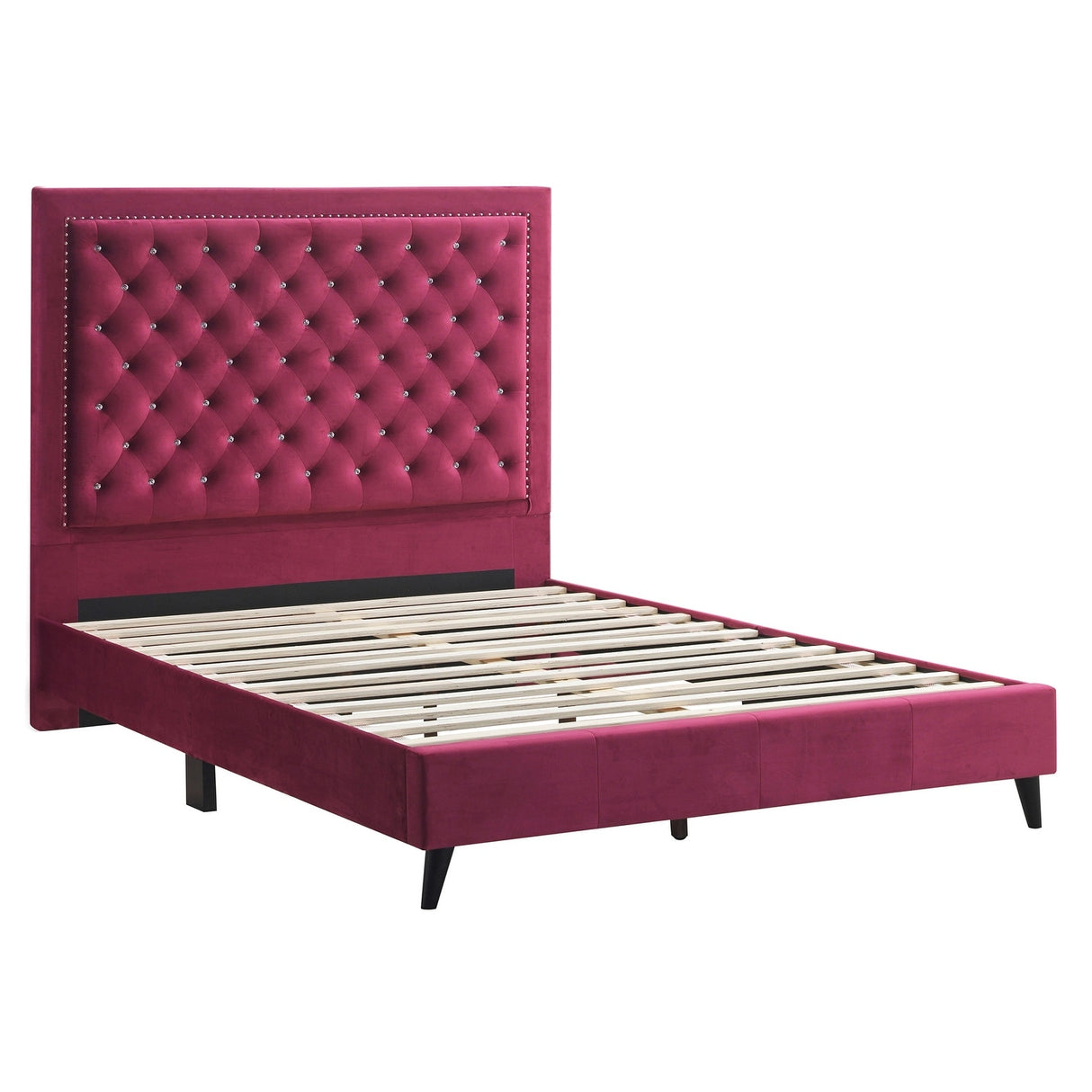 Alba Upholstered King Panel Bed
