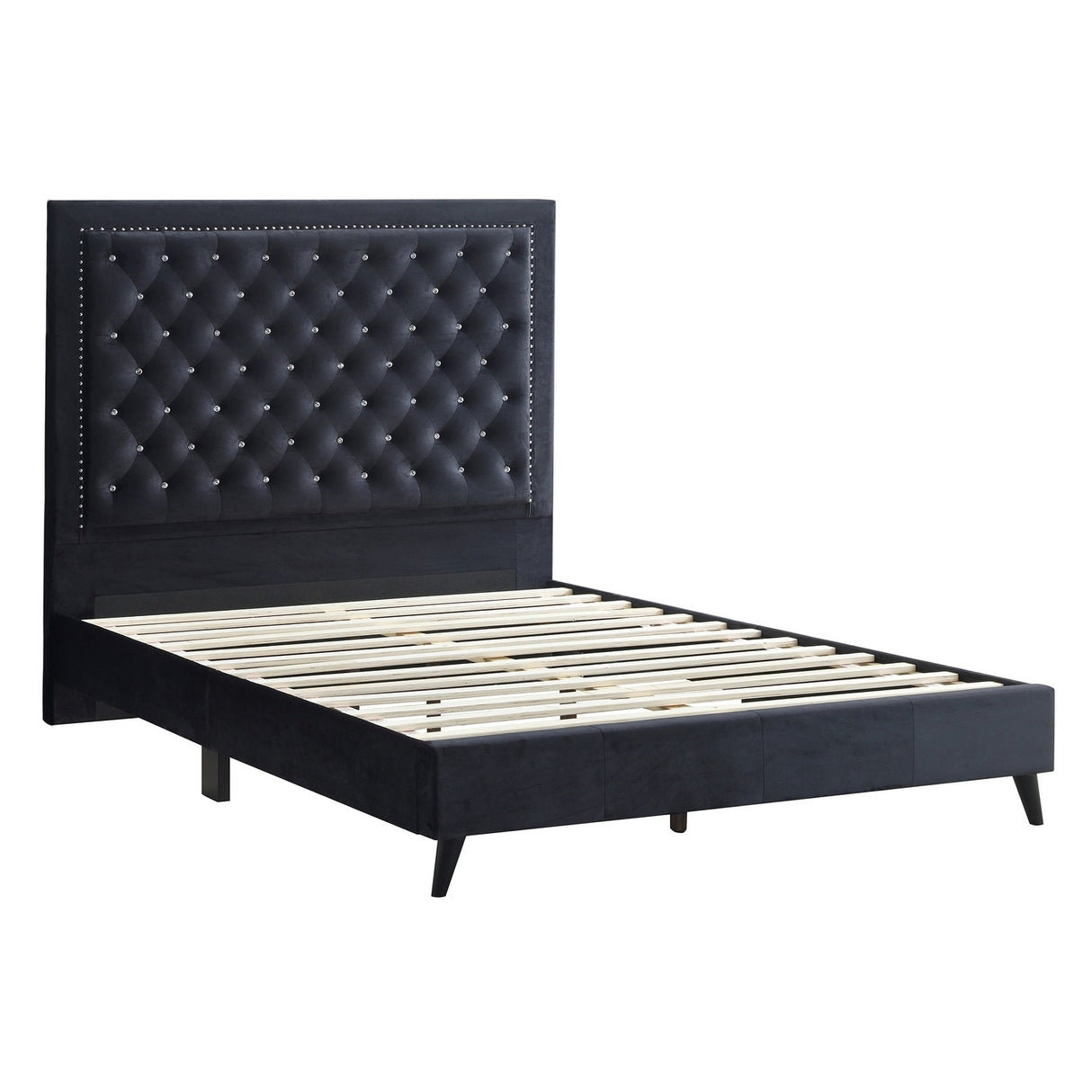 Alba Upholstered King Panel Bed