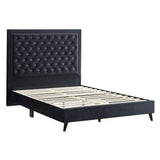 Alba Upholstered King Panel Bed