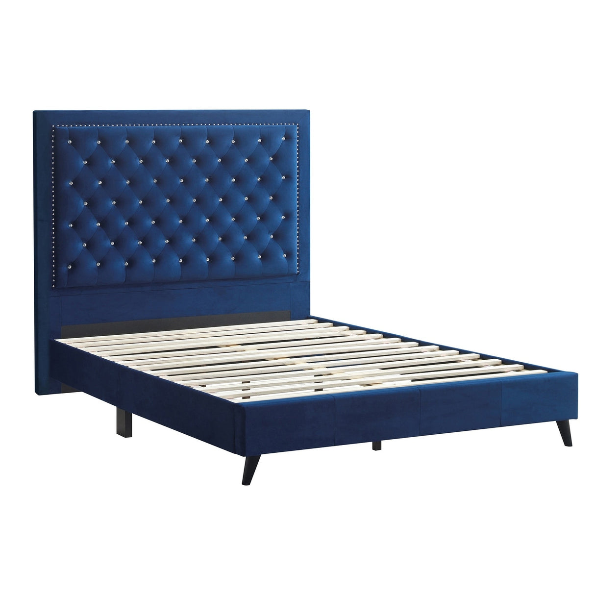 Alba Upholstered King Panel Bed
