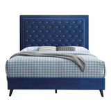 Alba Upholstered King Panel Bed