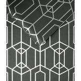 Albany Geo Dark Grey Wallpaper