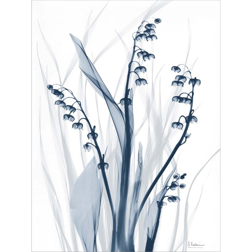 Albert Koetsier 'Radiant Blues 2' Framed Art