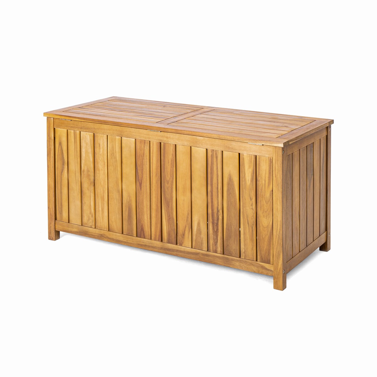 Alberta Outdoor Acacia Wood 100 Gallon Storage Deck Box by Christopher Knight Home