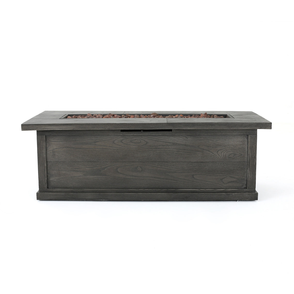 Albion Outdoor 4-Seater Aluminum Chat Set with Fire Pit and Tank Holder by Christopher Knight Home
