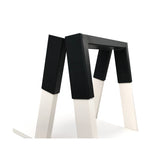 Alden Acacia Wood A-frame Bookshelf